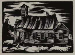 old church by hale woodruff